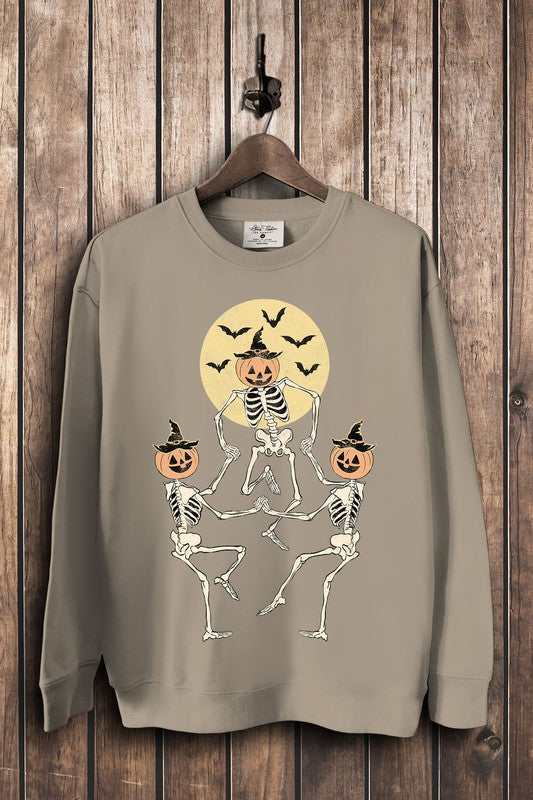 Skeleton Moon Pullover