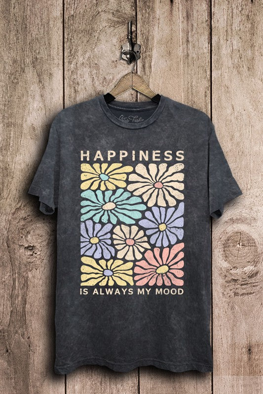 Plus Happiness Is My Mood Tee