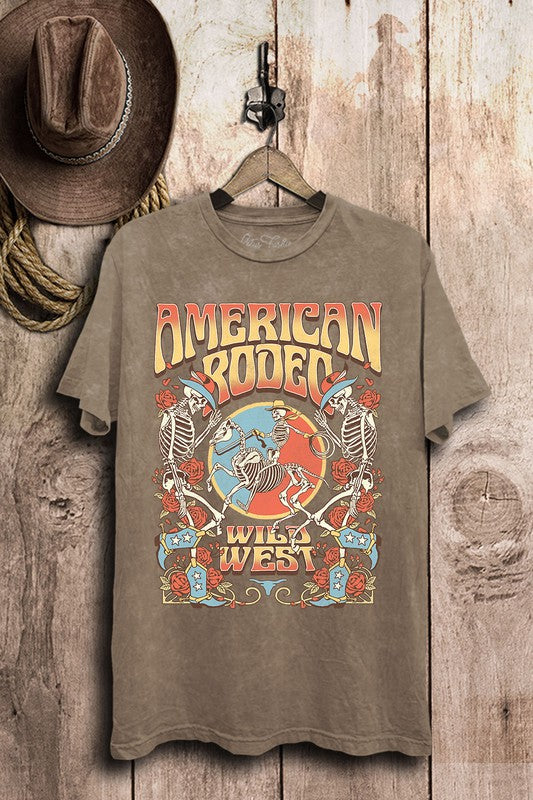 Skeleton Rodeo Tee