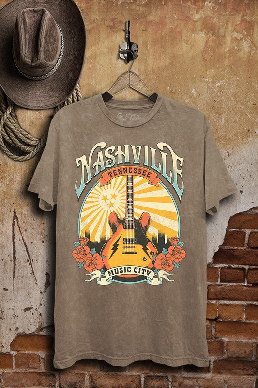 Guitar Nashville Tee