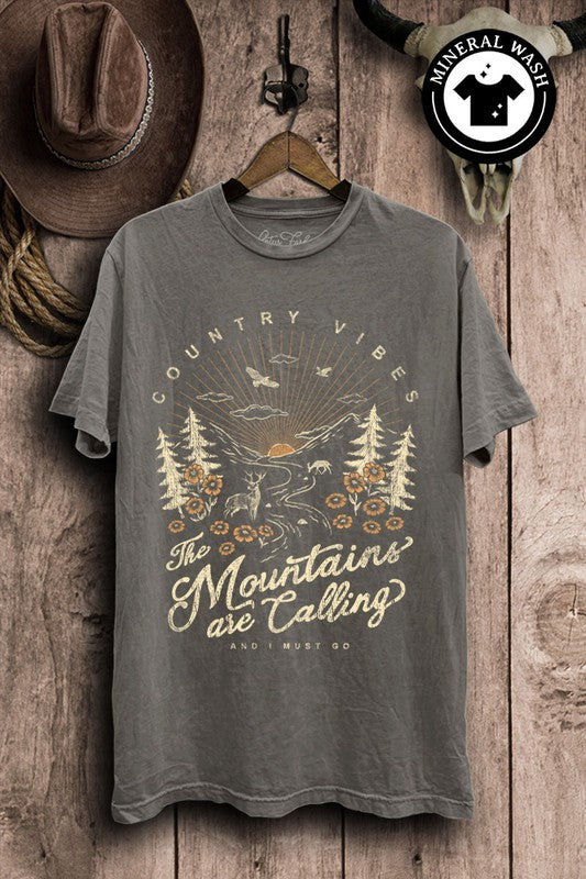 Mountains Are Calling Tee