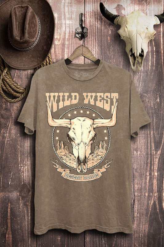 Wild West Skull Tee