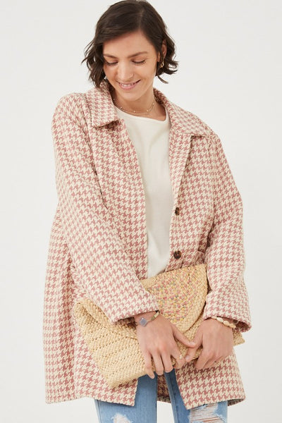 Houndstooth Coat