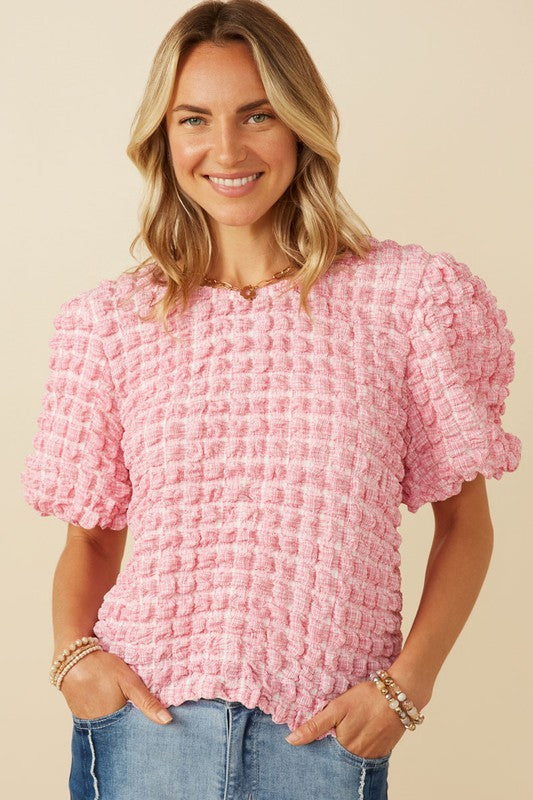 Pink Puff Top