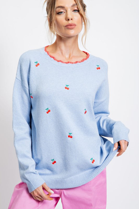Cherry Sweater