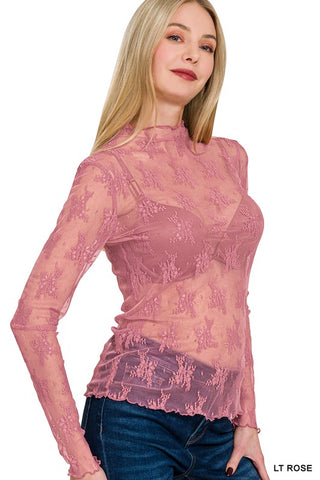 Brielle Mesh Top
