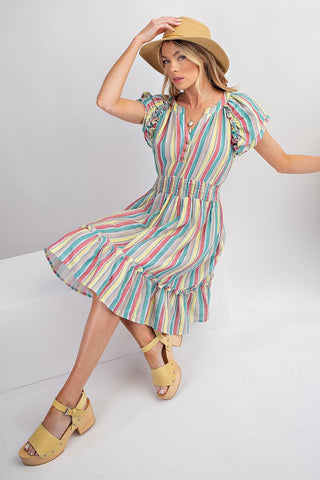 Candy Stripe Dress
