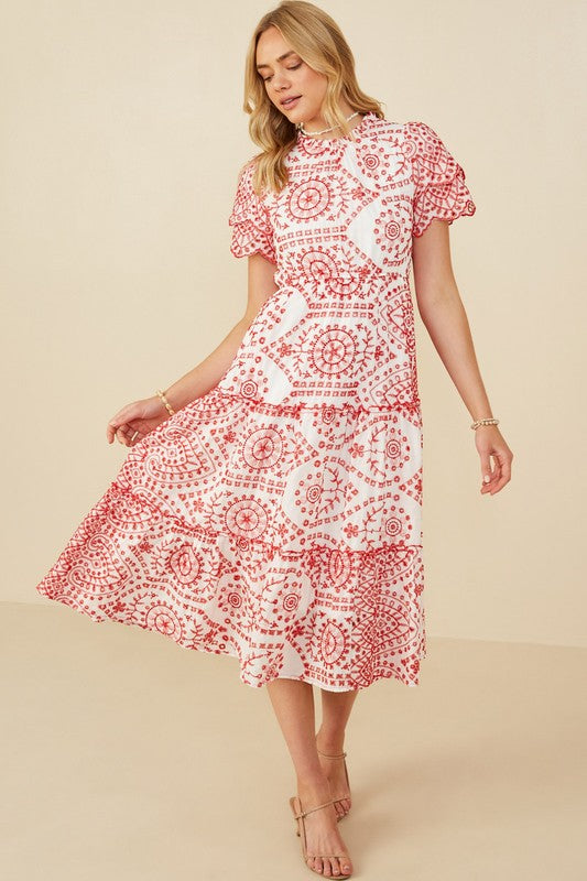 all eyes on you midi dress MY EYES ON YOU WOVEN MIDI DRESS, PURPLE MAGENTA / S