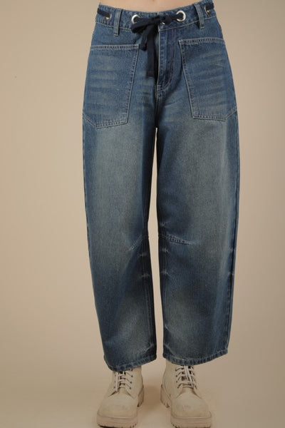 Fiona Barrel Jeans