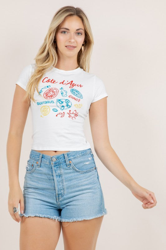 Seafood Baby Tee
