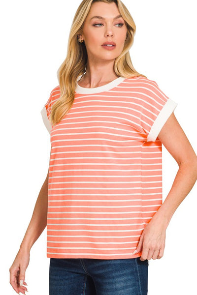 Plus Perfect Stripe Top