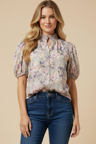 Floral Blooms Top