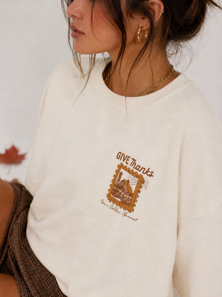 Give Thanks Pullover