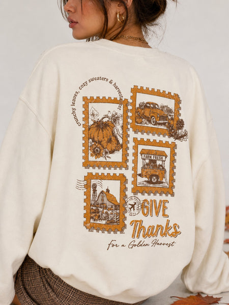 Give Thanks Pullover