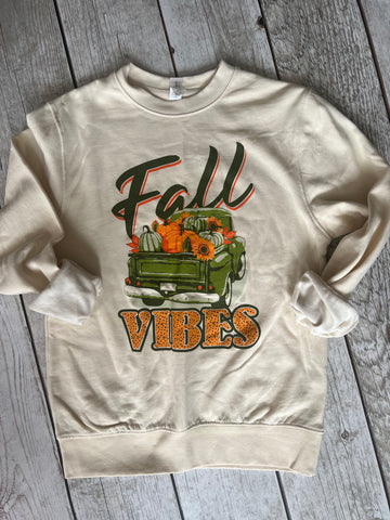 Fall Vibes Truck Pullover