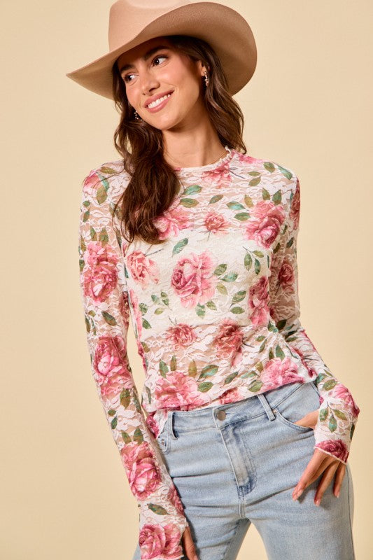 Working Here Mesh Top