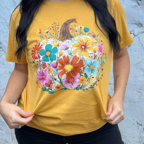 Floral Fall Tee