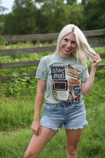 Cowboy College Tee