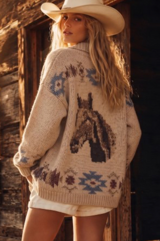 Horse Cardigan