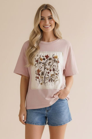 Plus Flower Patch Top