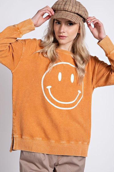 Smiley Face Pullover