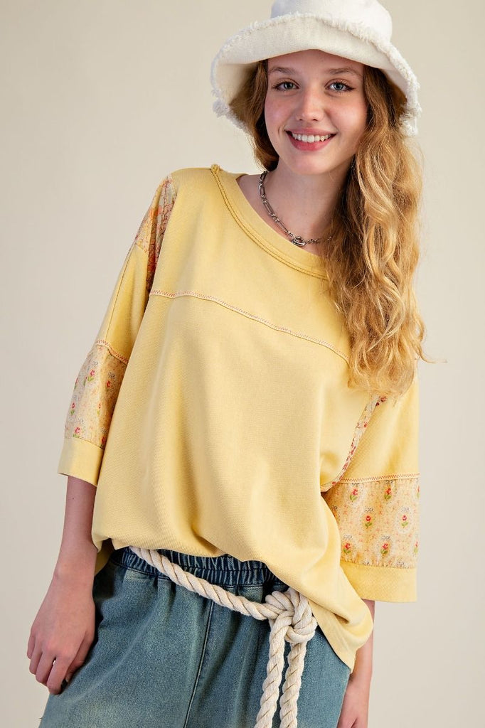 Plus Marigold Top