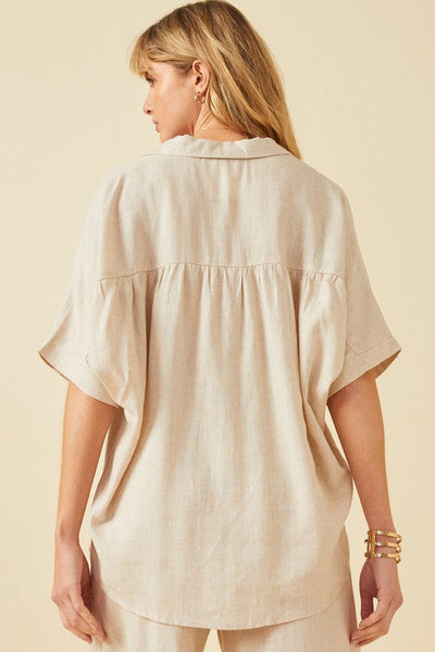 Plus Scottsdale Linen Top