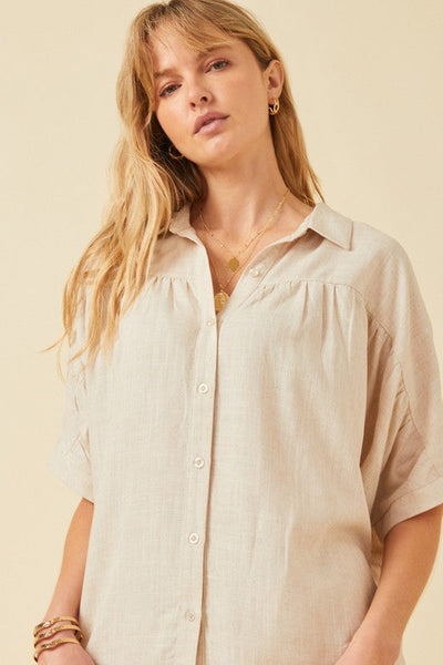 Plus Scottsdale Linen Top