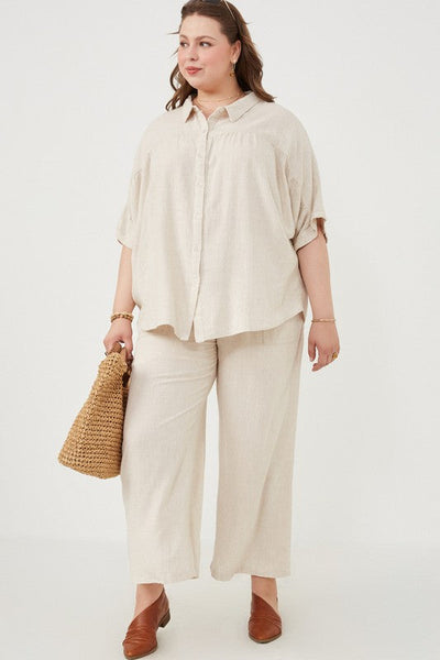 Plus Scottsdale Linen Top