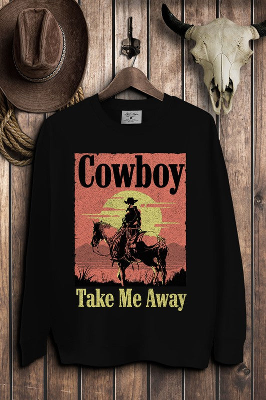 Cowboy Take Me Away Pullover
