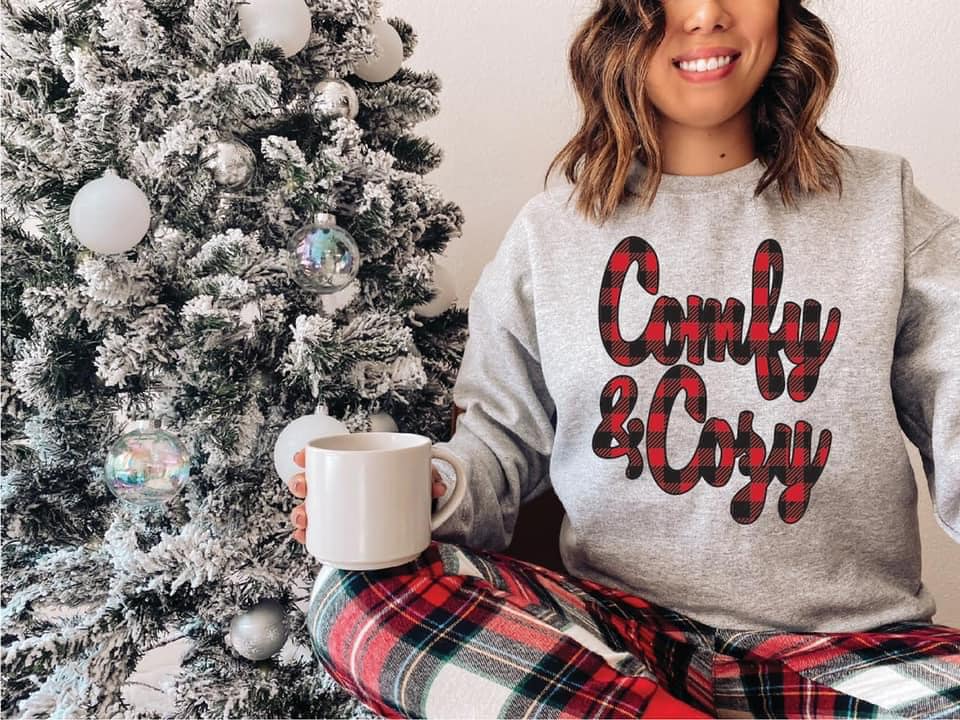 Plaid Comfy Cozy Pullover