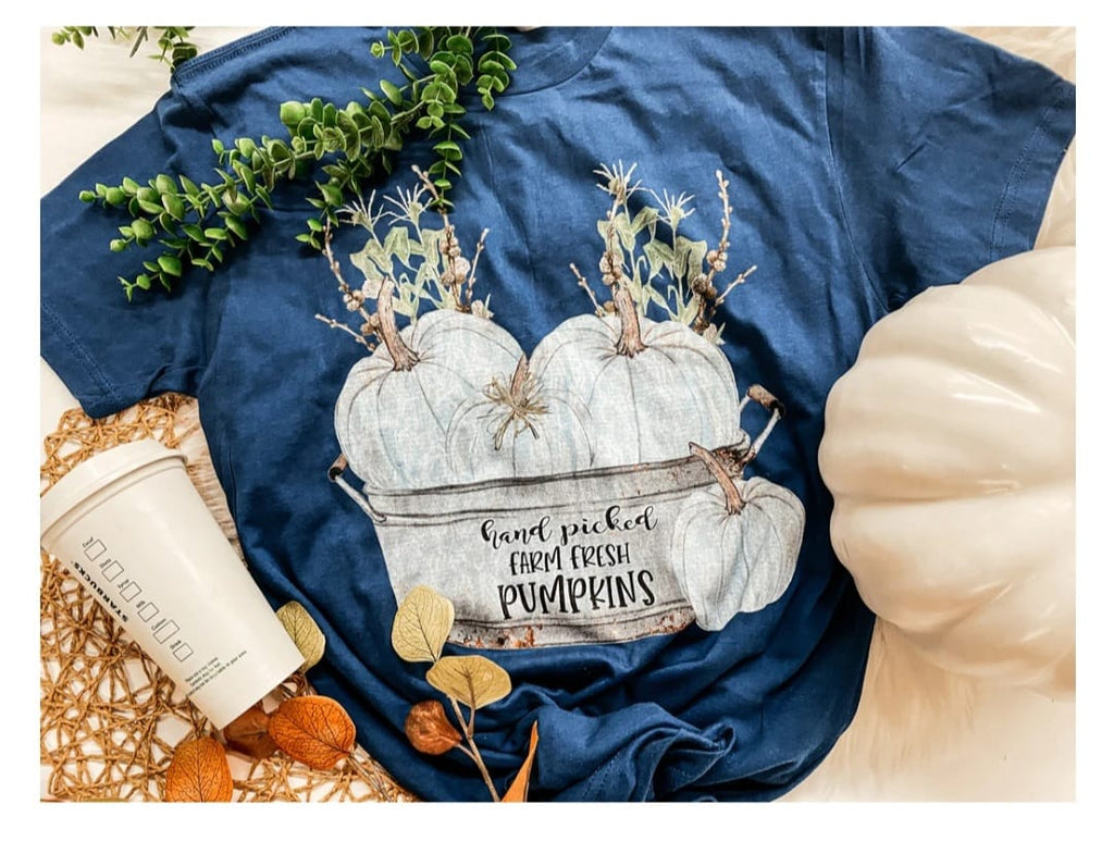 Hand Picked Pumpkins Tee