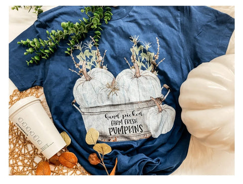 Hand Picked Pumpkins Tee
