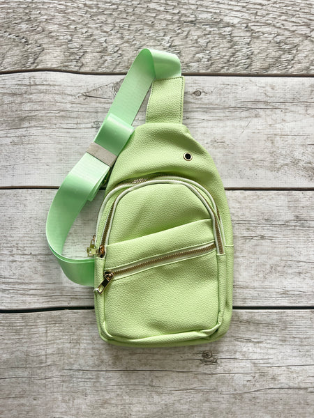 Lime Sling Bag